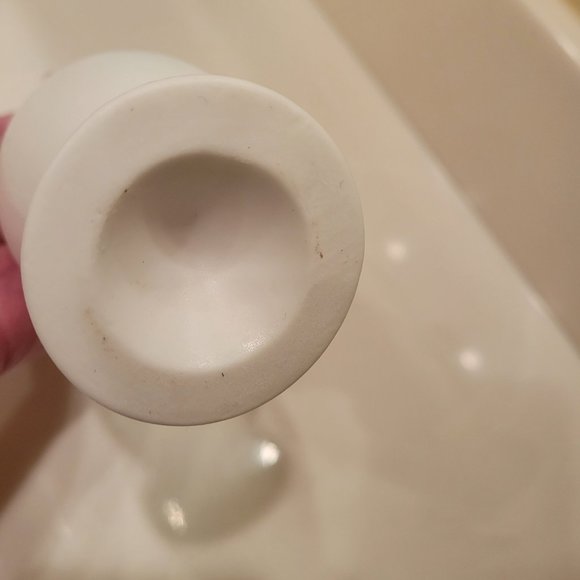 Vintage Lenwile Ardalt Bisque Pitcher Bud Vase - Picture 8 of 8